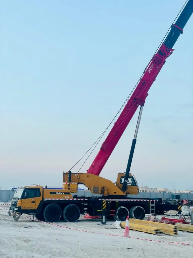 mobile crane rental abu dhabi